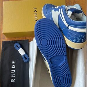 RHUDE Low Leather Sneakers